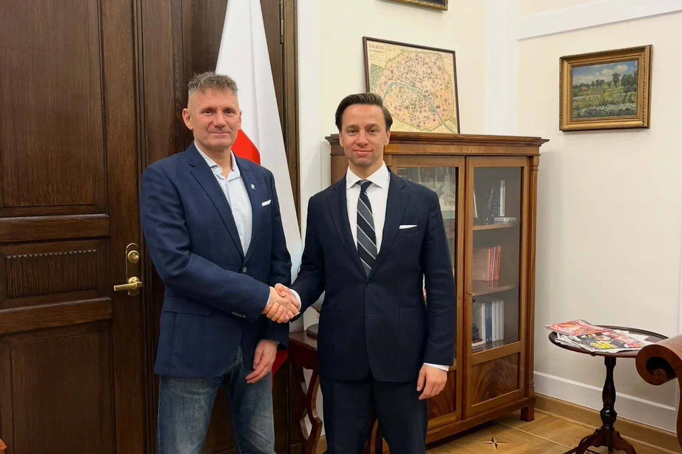 President Andrew L. Lubelski Met with Polish Conservative Leaders!
